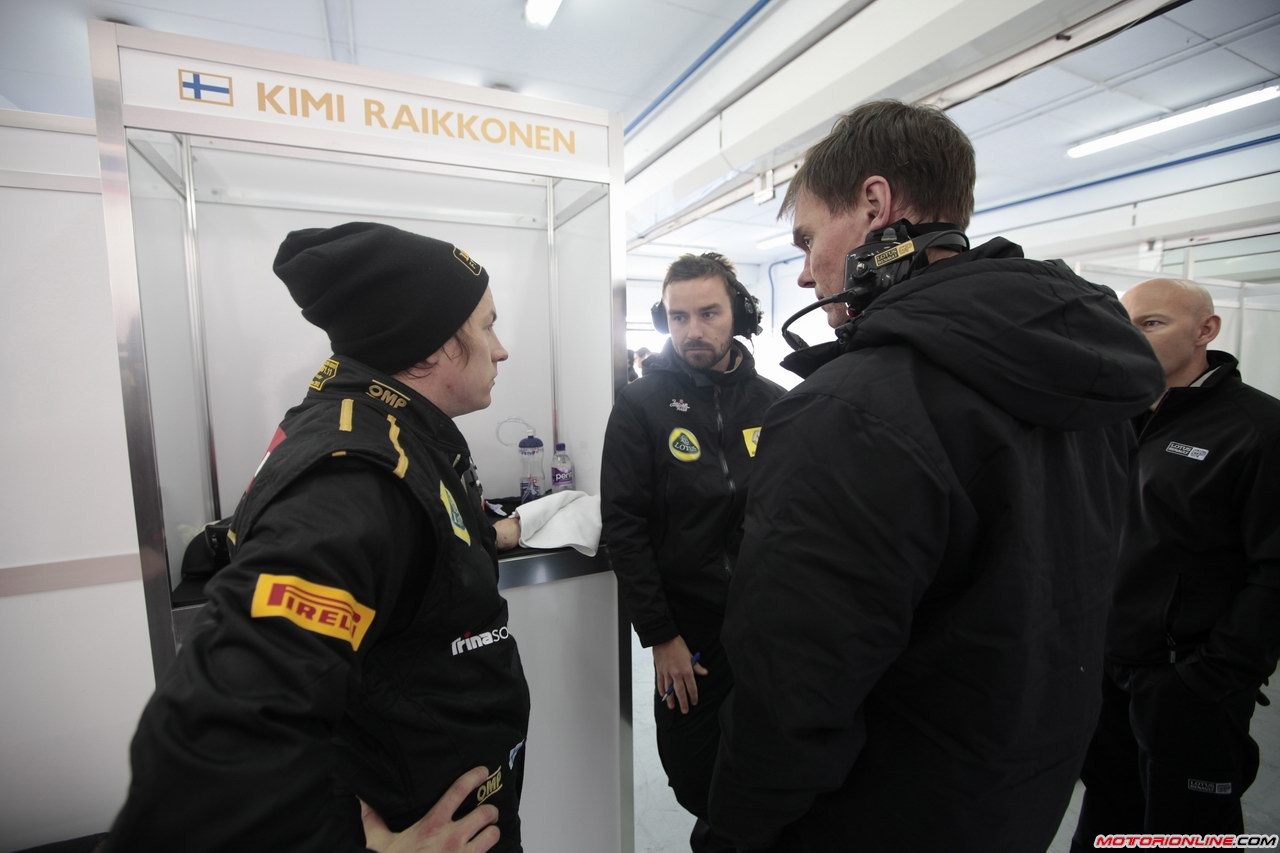 Raikkonen Test Valencia